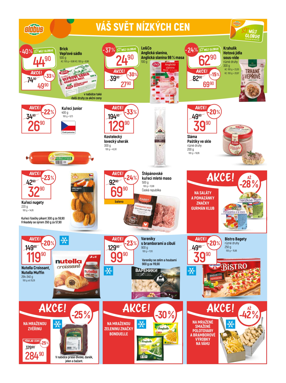 Leták Globus leták Praha - Čakovice - strana 17