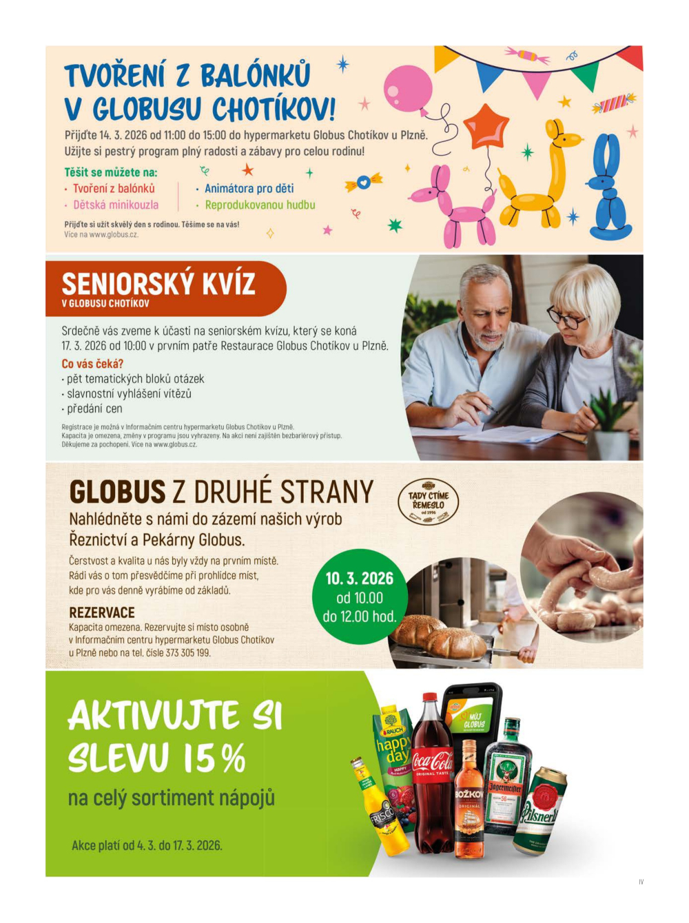 Leták Globus leták Chotikov (Plzeň) - strana 6