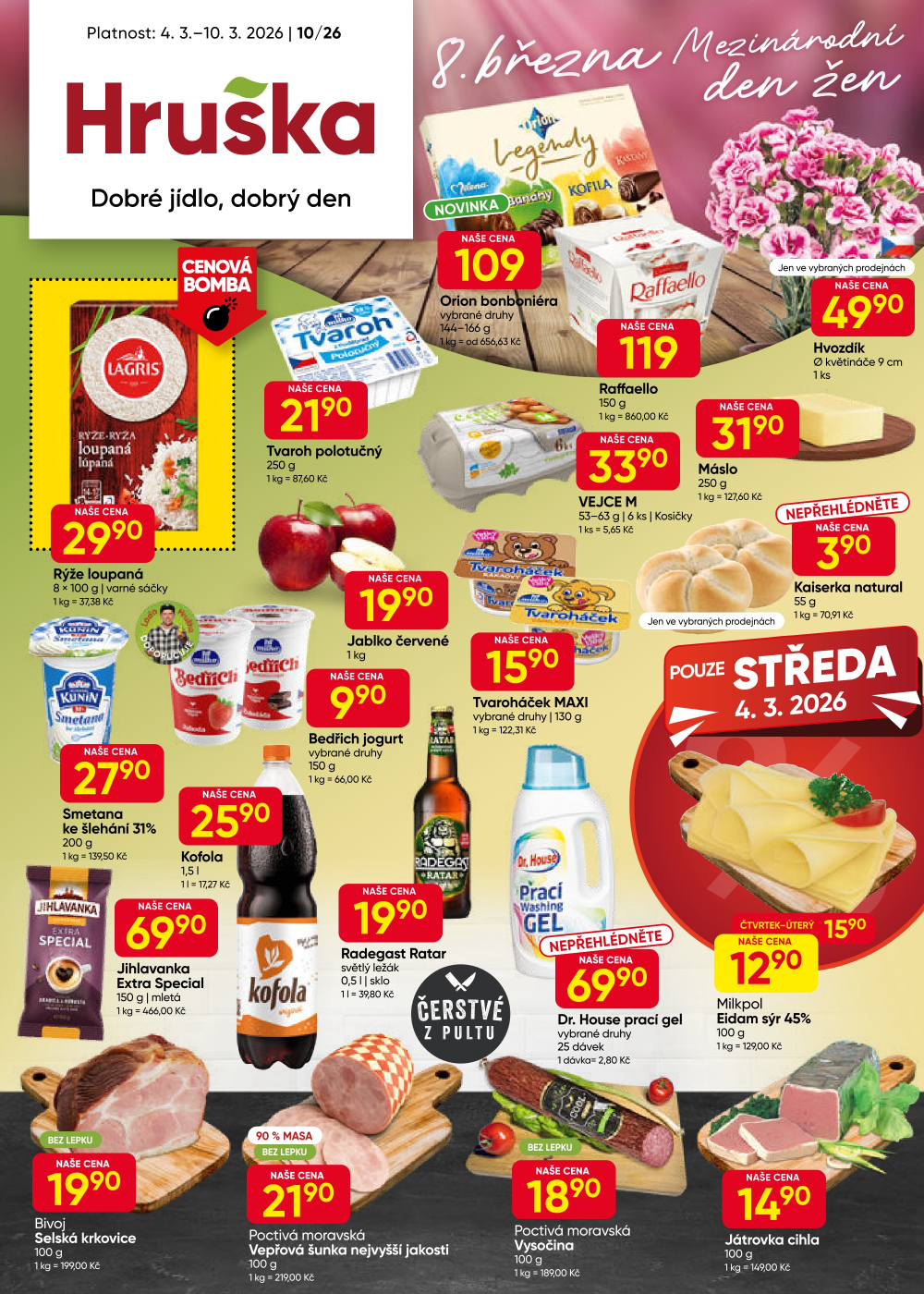 Leták Hruška leták - strana 1