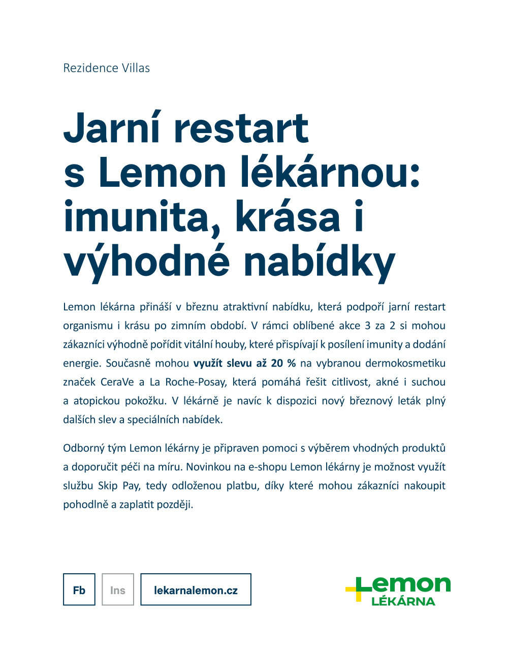 Leták eBrumlovka magazín - strana 43