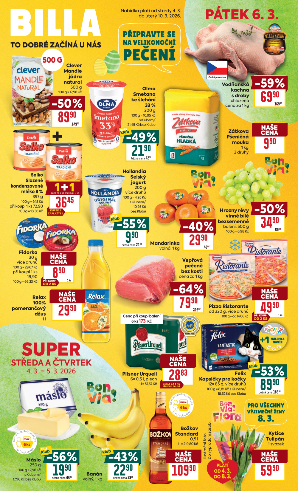 Leták BILLA velký leták - strana 1
