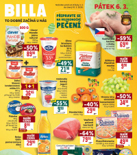 Akční leták BILLA velký 
