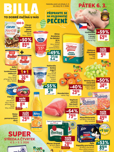 BILLA velký leták