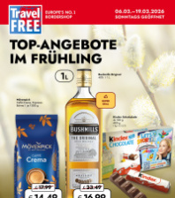 Akční leták TRAVEL FREE 