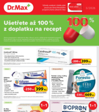 Akční leták Dr. Max 