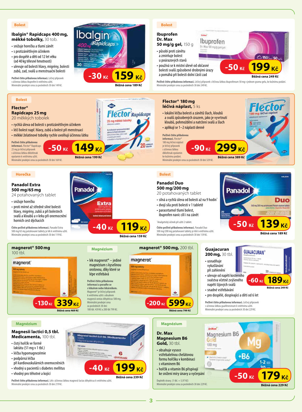 Leták Dr. Max leták - strana 3