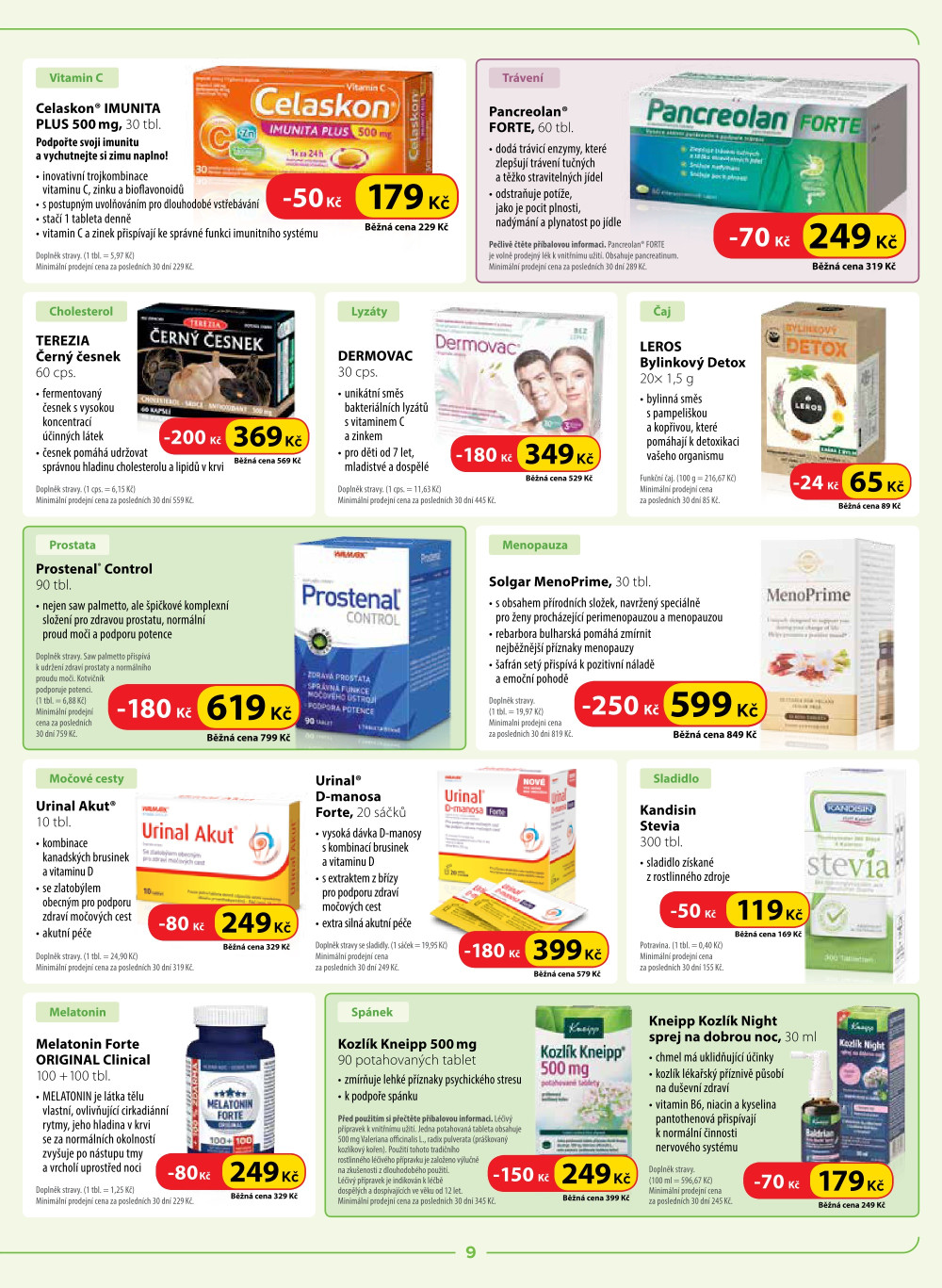 Leták Dr. Max leták - strana 9