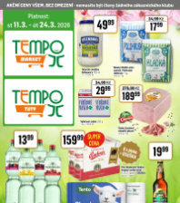 Akční leták TEMPO 