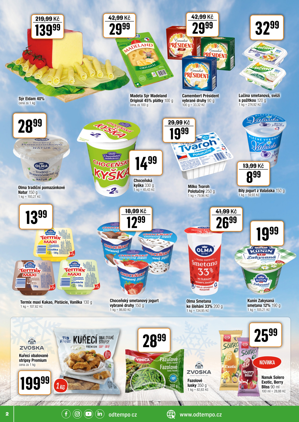 Leták TEMPO leták - strana 2