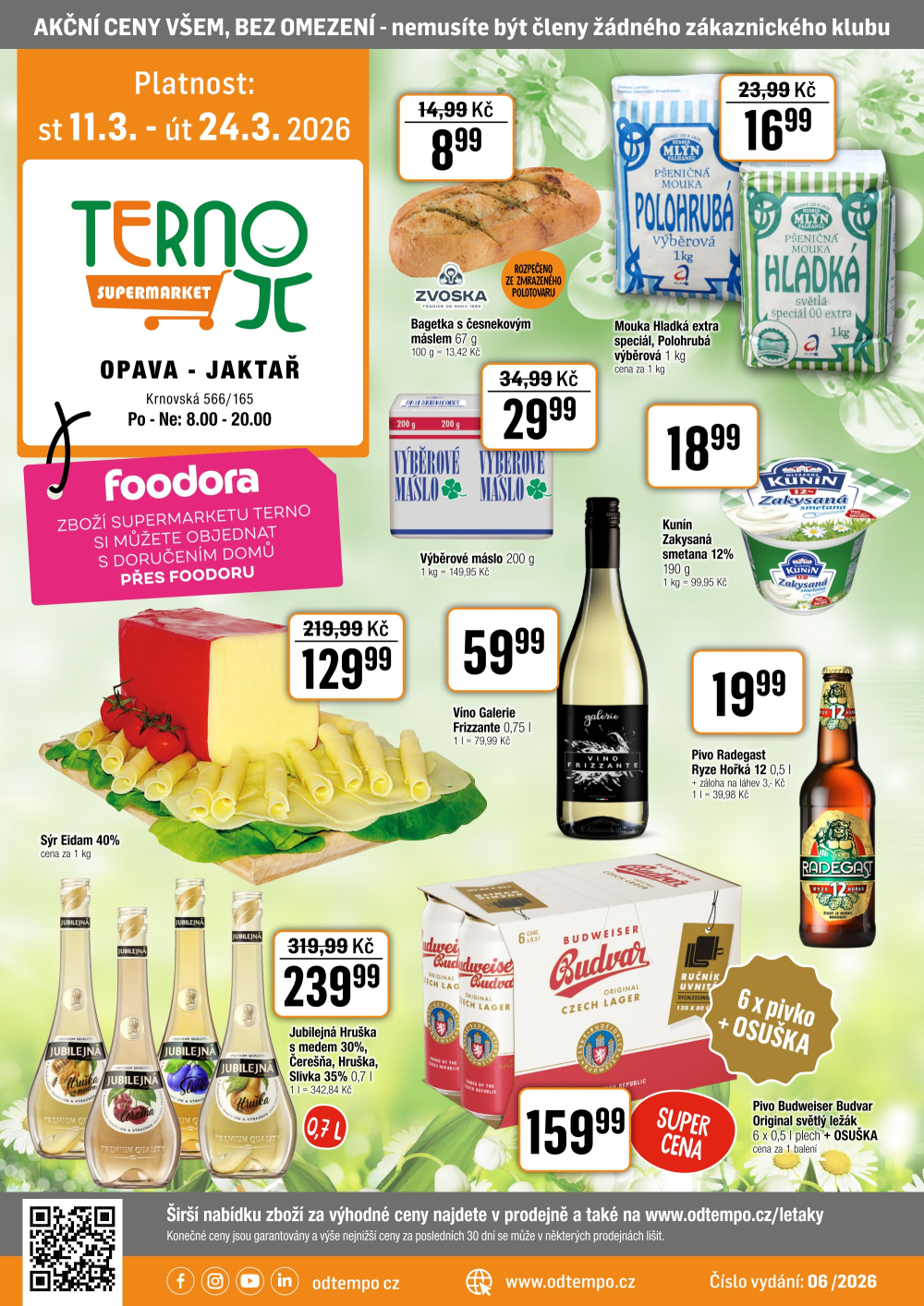 Leták TEMPO leták - Terno Opava - Jaktář - strana 1