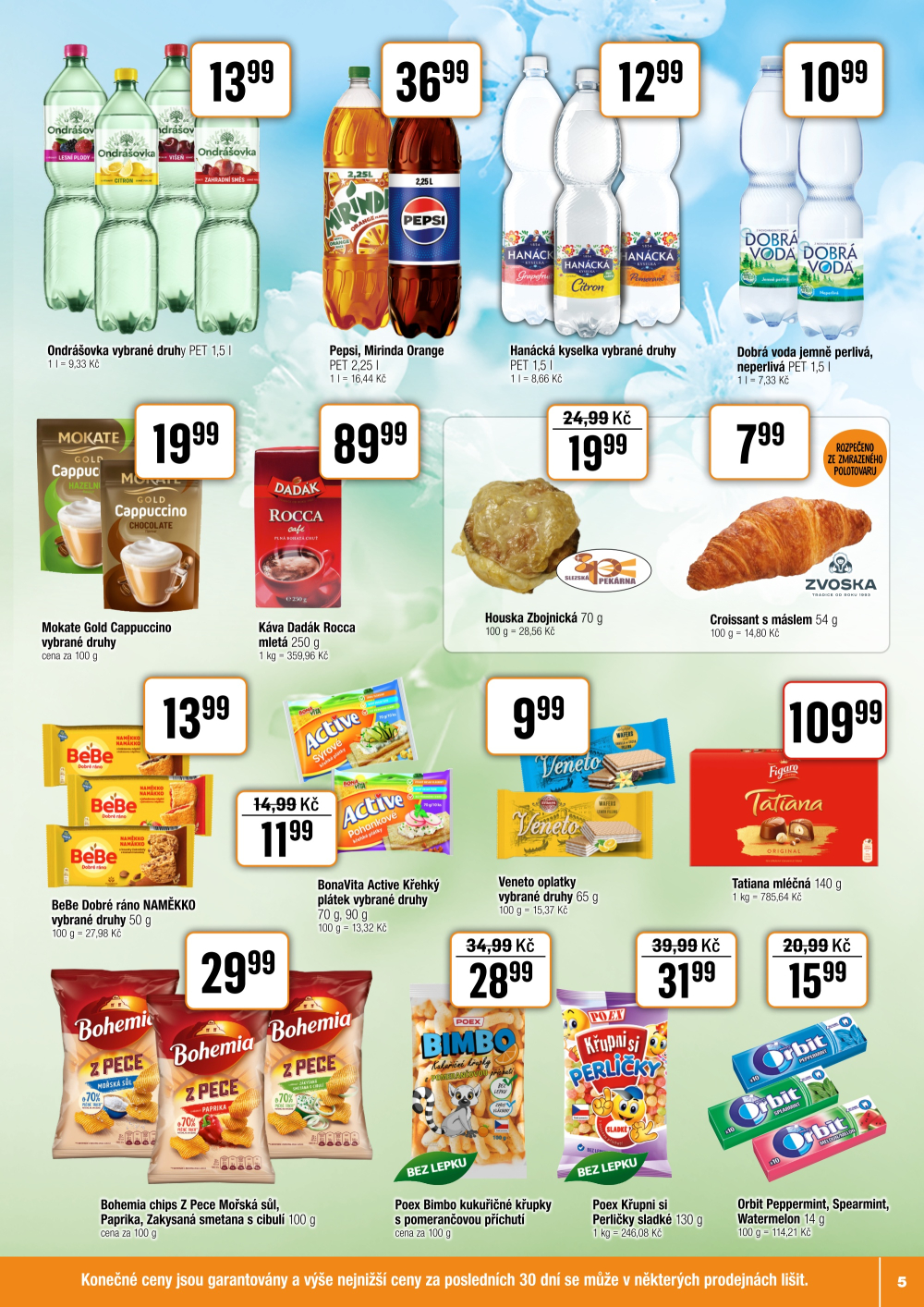 Leták TEMPO leták - Terno Opava - Jaktář - strana 5