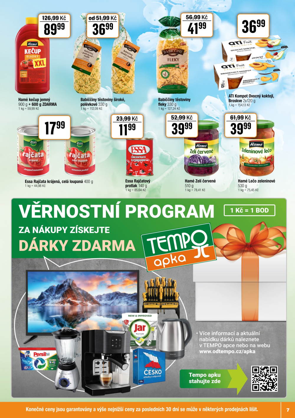 Leták TEMPO leták - Terno Opava - Jaktář - strana 7