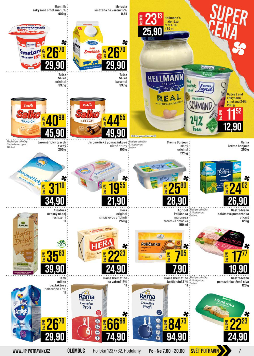 Leták JIP leták CC Cash & Carry - České Budějovice, Most, Náchod, Svoboda nad Úpou, Sušice - strana 7