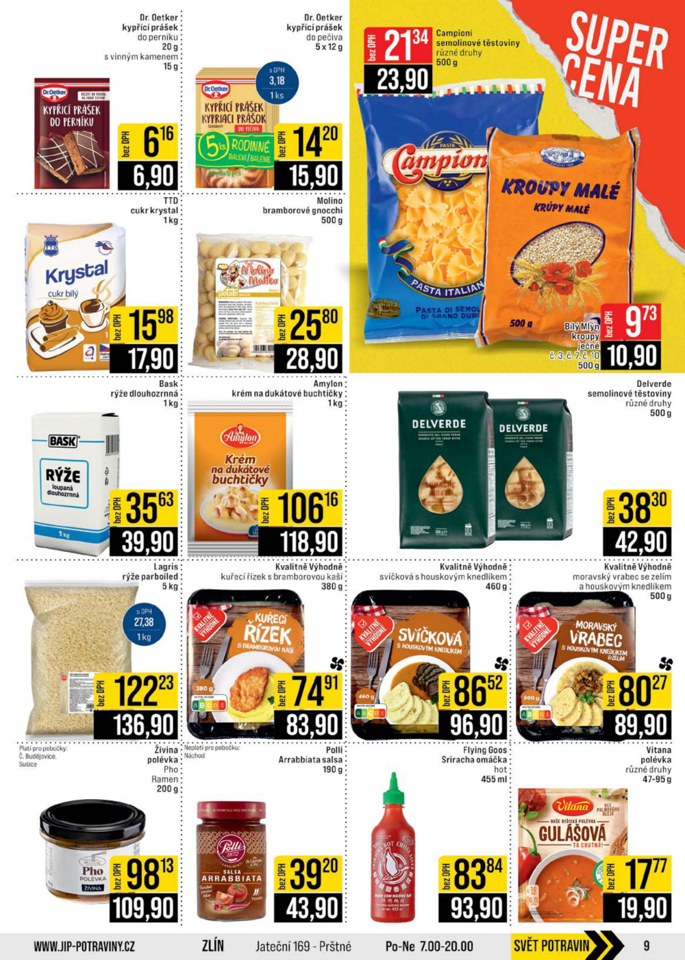 Leták JIP leták CC Cash & Carry - České Budějovice, Most, Náchod, Svoboda nad Úpou, Sušice - strana 9