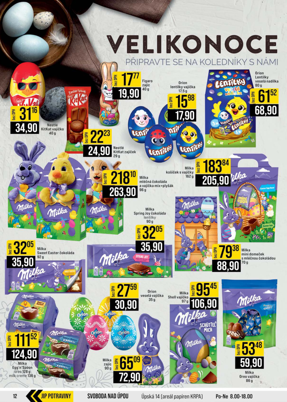 Leták JIP leták CC Cash & Carry - Brno, Ostrava, Praha, Polička, Olomouc, Karlovy Vary, Zlín, Jilemnice, Pardubice - strana 12