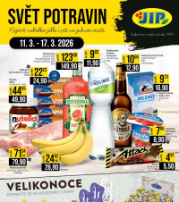 Akční leták JIP  CC Cash & Carry - Brno, Ostrava, Praha, Polička, Olomouc, Karlovy Vary, Zlín, Jilemnice, Pardubice