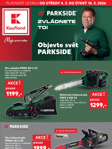 Kaufland leták - Spotřební zboží