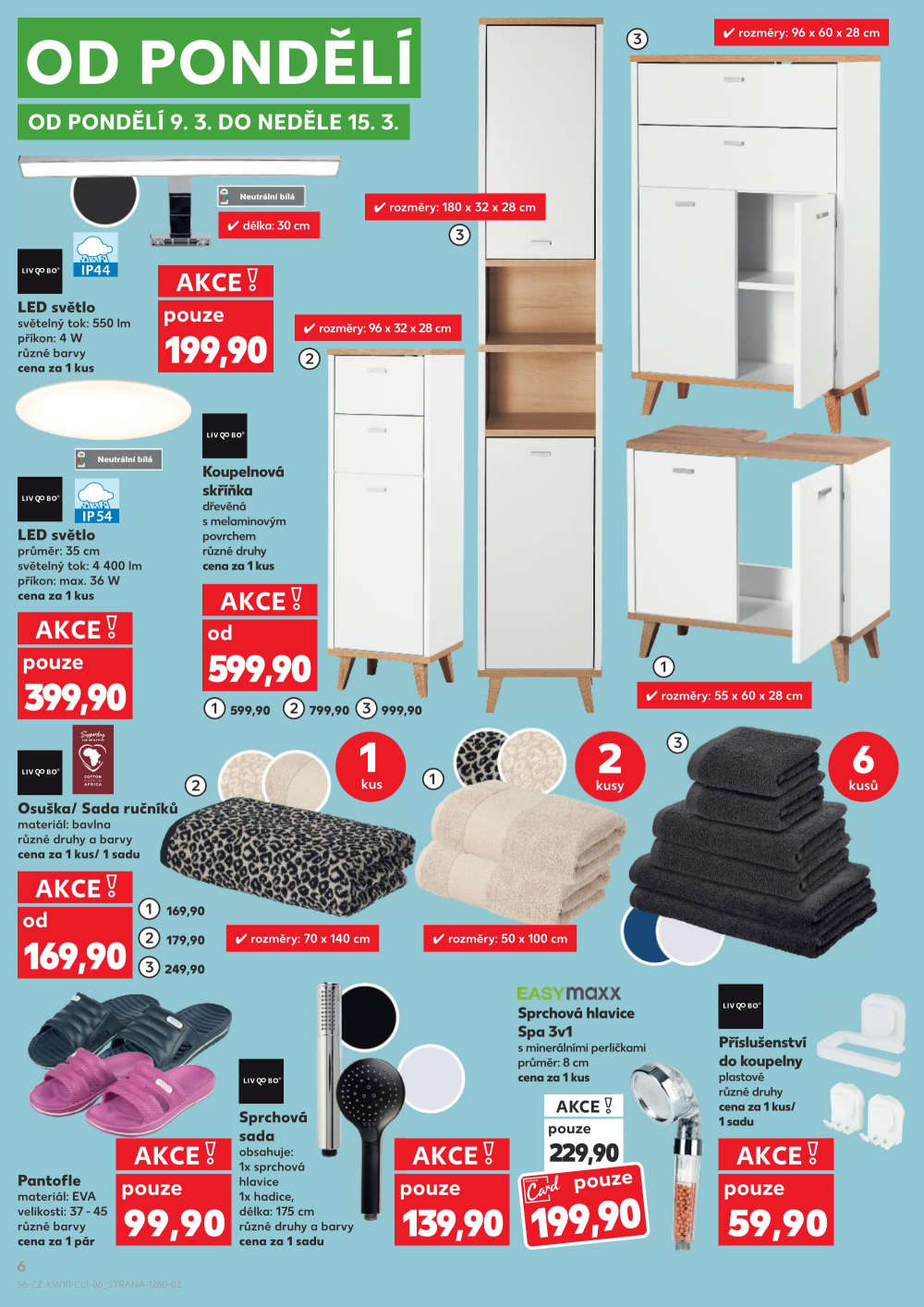 Leták Kaufland leták - Spotřební zboží - strana 6
