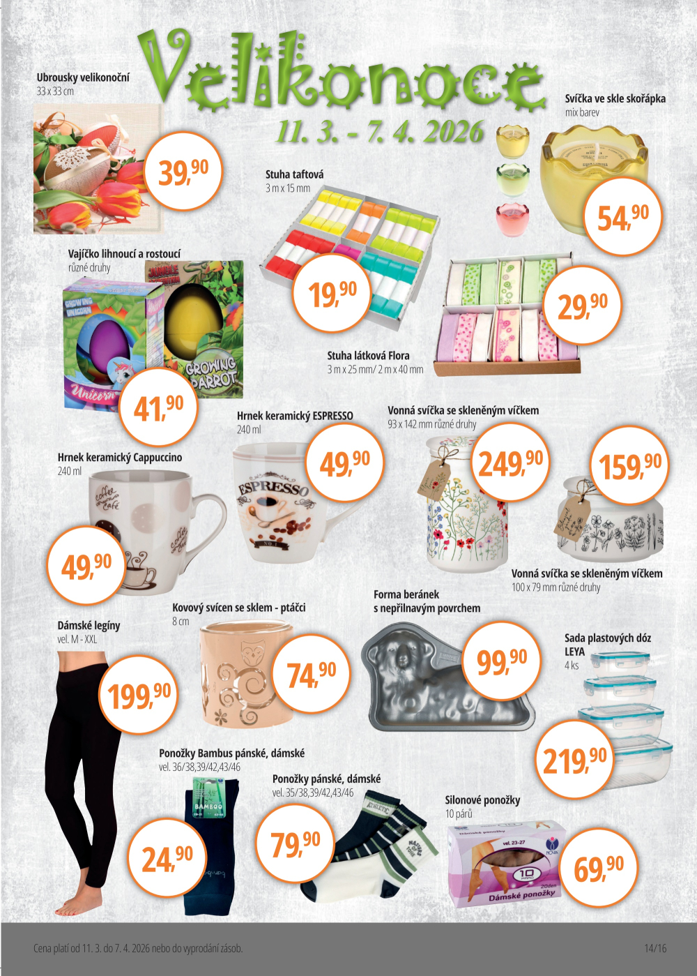 Leták Jednota Mikulov leták - strana 14