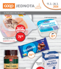 Akční leták Jednota Mikulov 