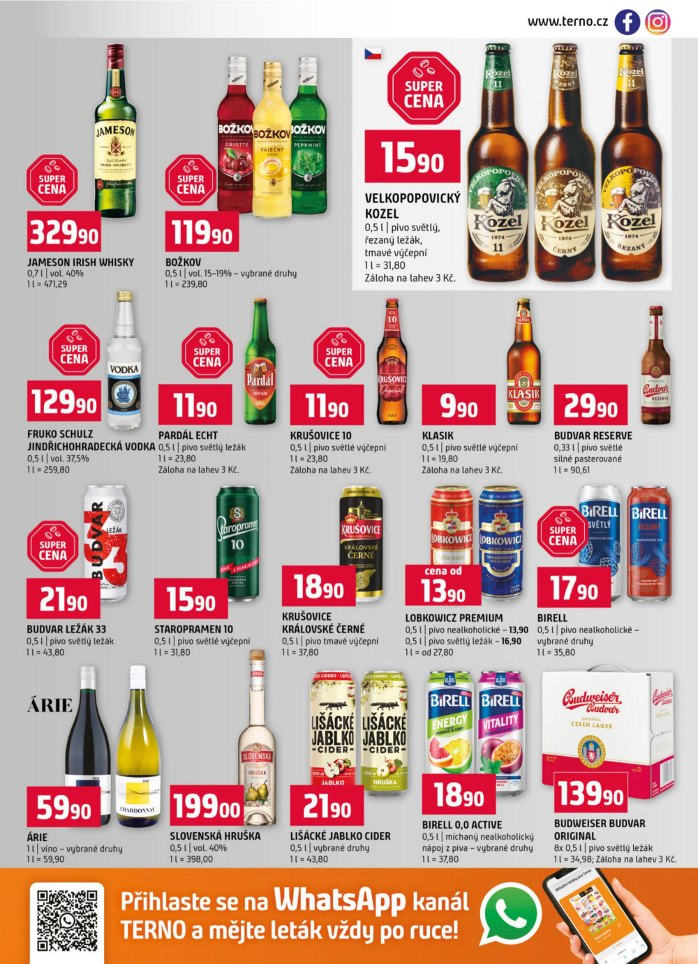 Leták Terno leták - České Budějovice, Bechyně, Týn nad Vltavou, Třeboň, Trhové Sviny a Borovany - strana 13