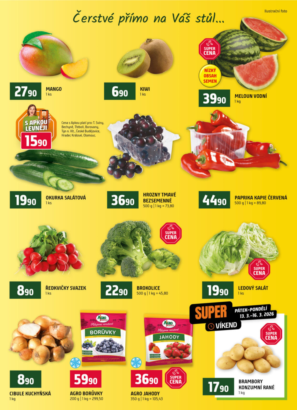 Leták Terno leták - České Budějovice, Bechyně, Týn nad Vltavou, Třeboň, Trhové Sviny a Borovany - strana 6