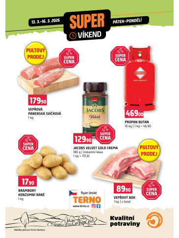 Terno leták Víkendovka - Olomouc