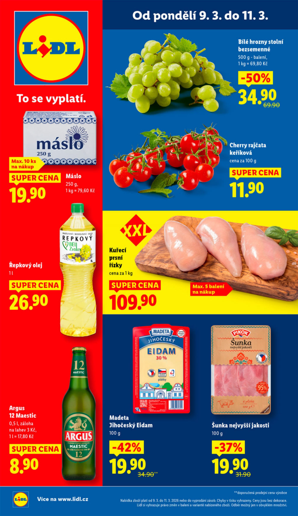Leták Lidl leták od pondělí - strana 1