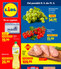 Akční leták Lidl  od pondělí