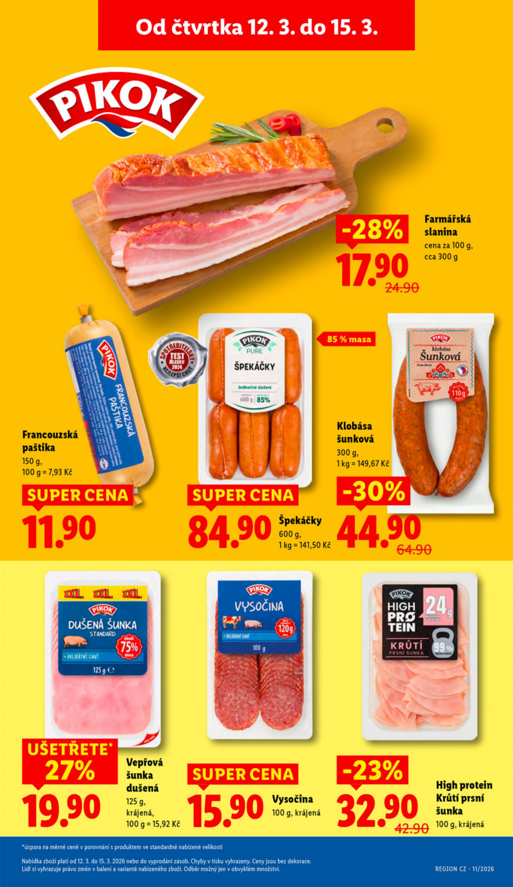 Leták Lidl leták od čtvrtka - Značkové slevy - strana 15