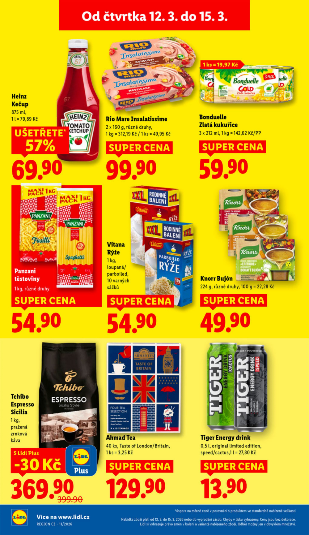 Leták Lidl leták od čtvrtka - Značkové slevy - strana 26