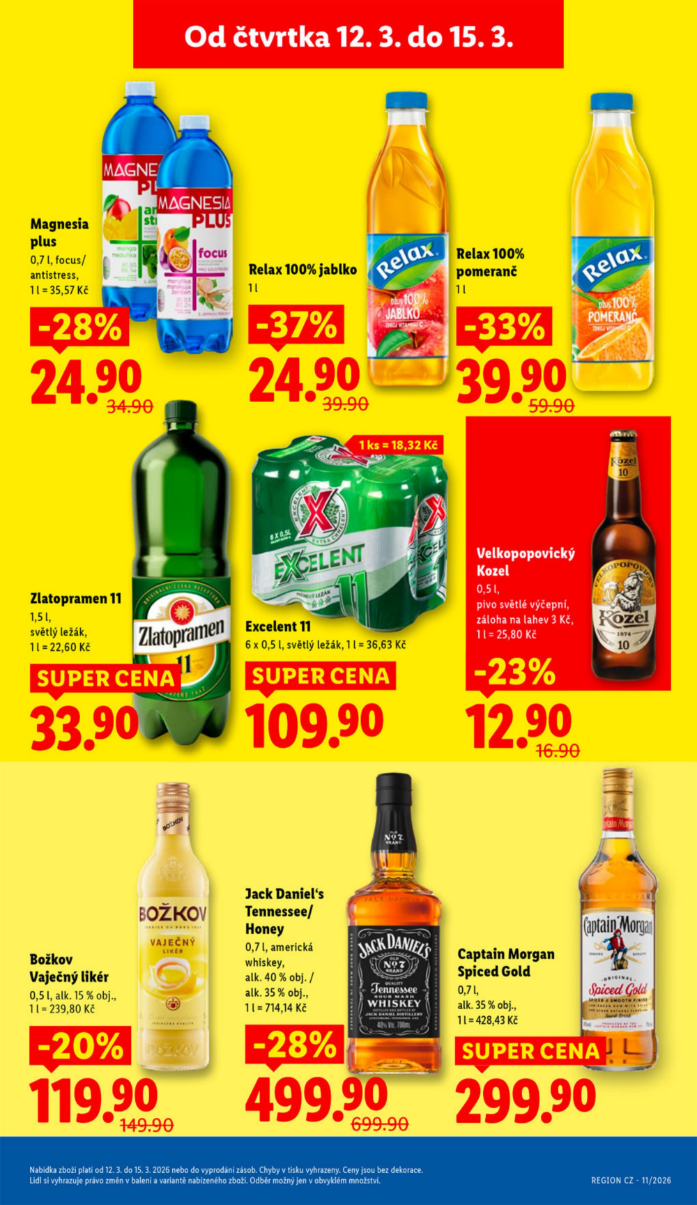 Leták Lidl leták od čtvrtka - Značkové slevy - strana 27