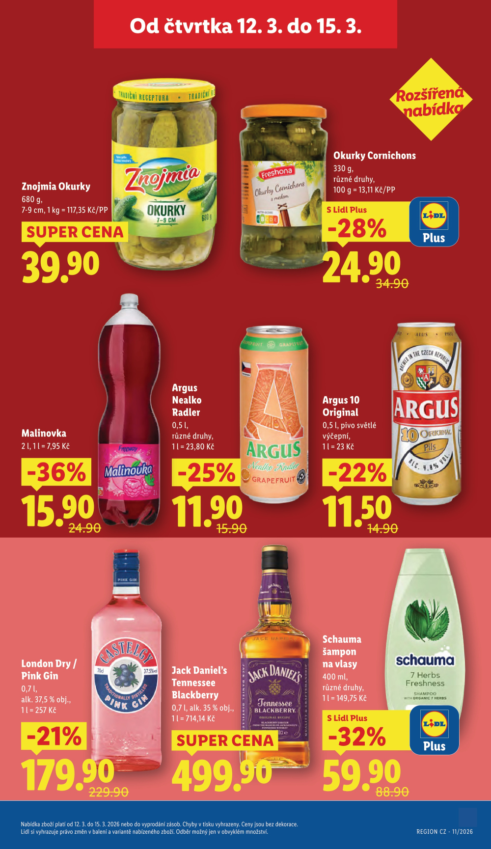 Leták Lidl leták od čtvrtka - Značkové slevy - strana 31