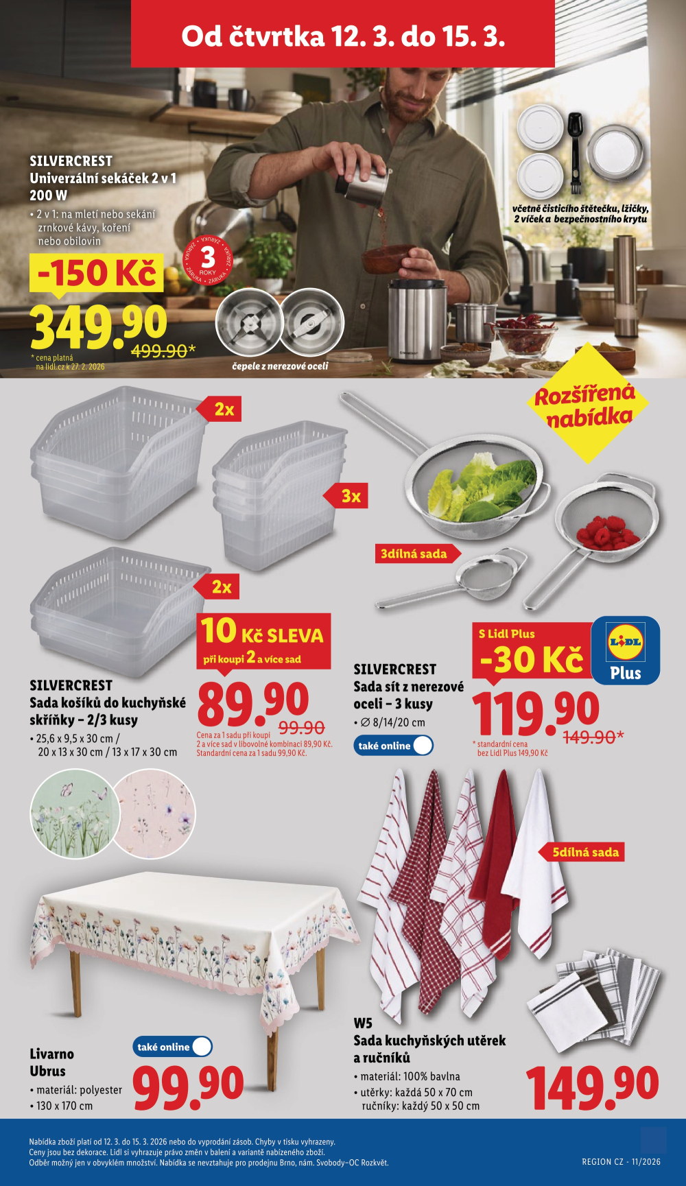 Leták Lidl leták od čtvrtka - Značkové slevy - strana 37