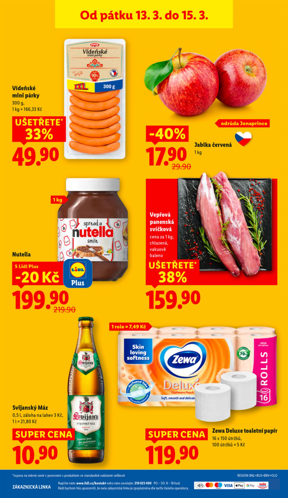 Leták Lidl leták od čtvrtka - Značkové slevy - strana 47