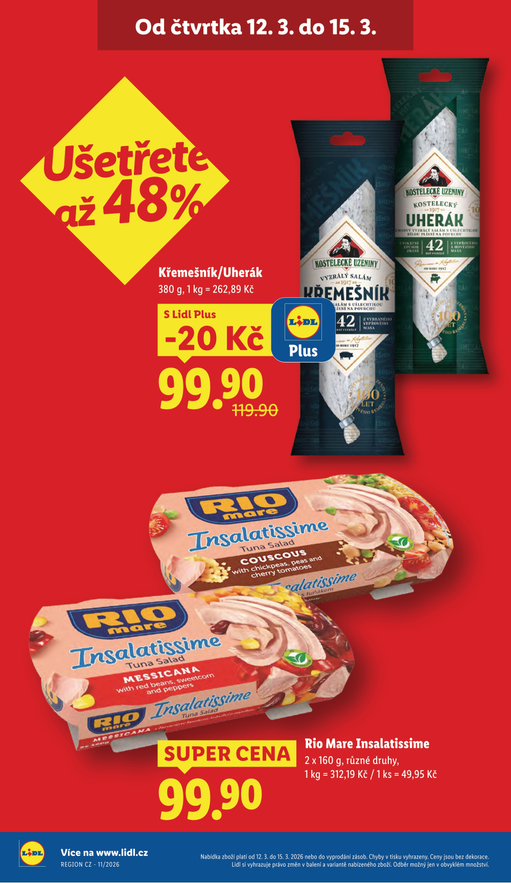 Leták Lidl leták od čtvrtka - Značkové slevy - strana 4