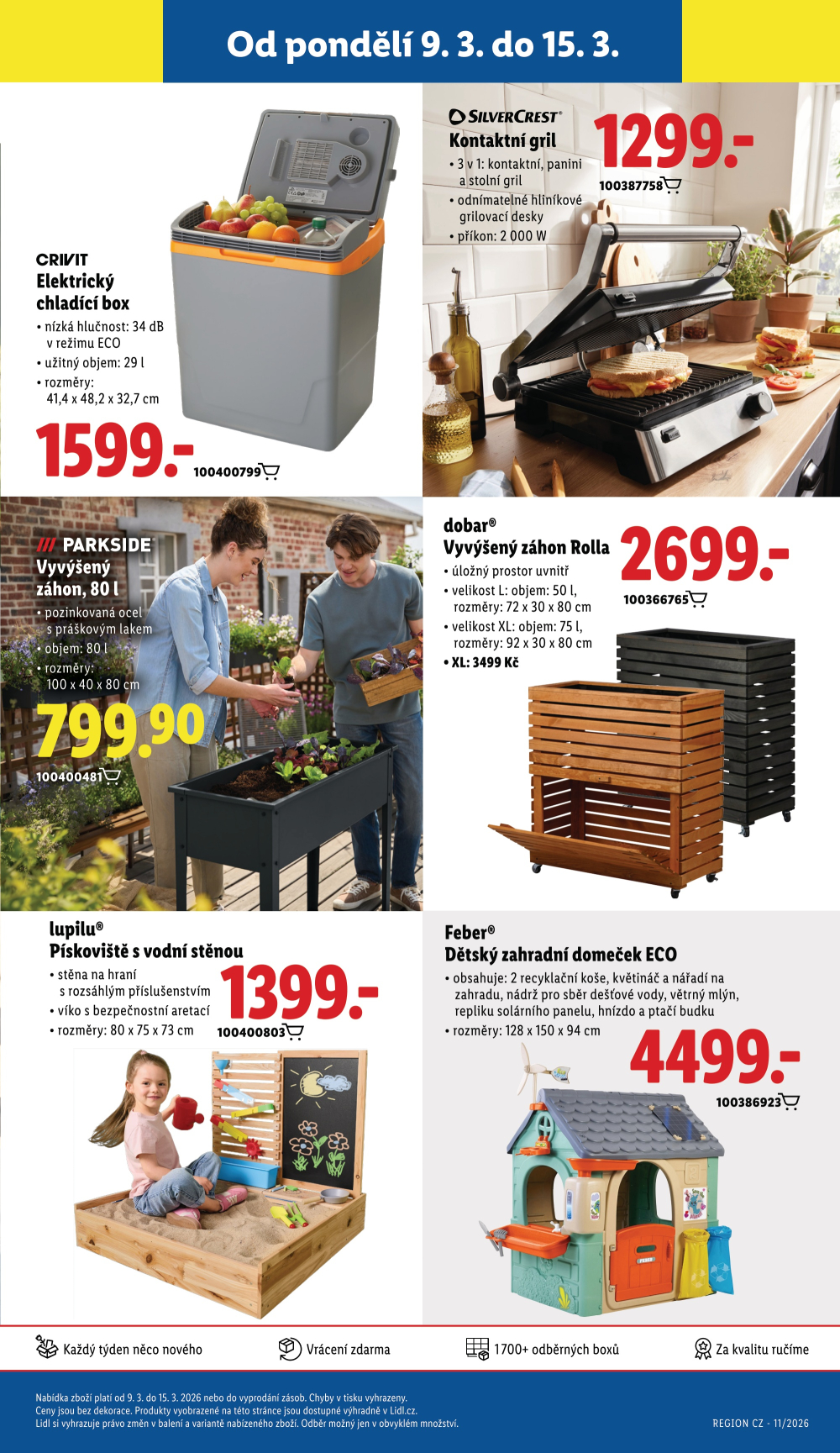 Leták Lidl leták - Nabídka spotřebního zboží - strana 17