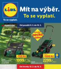 Akční leták Lidl  - Nabídka spotřebního zboží