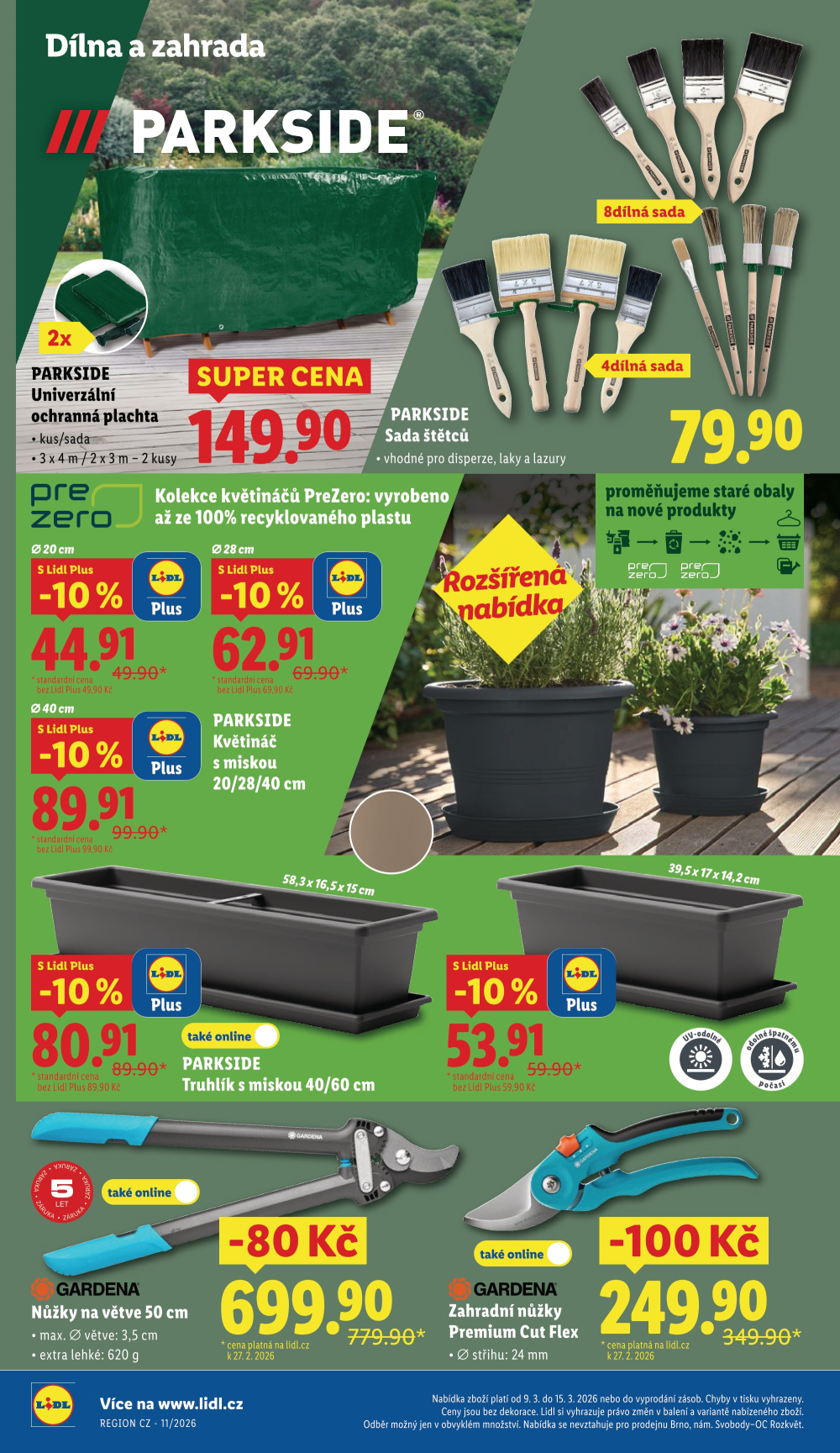 Leták Lidl leták - Nabídka spotřebního zboží - strana 6