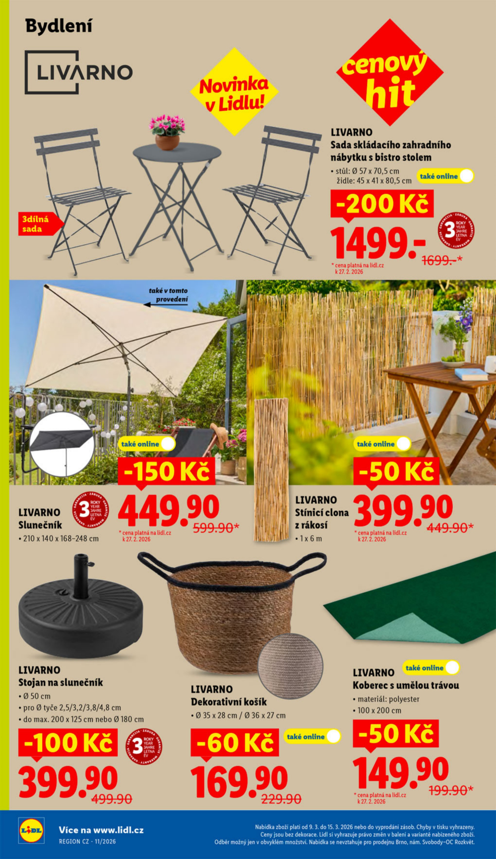 Leták Lidl leták - Nabídka spotřebního zboží - strana 8