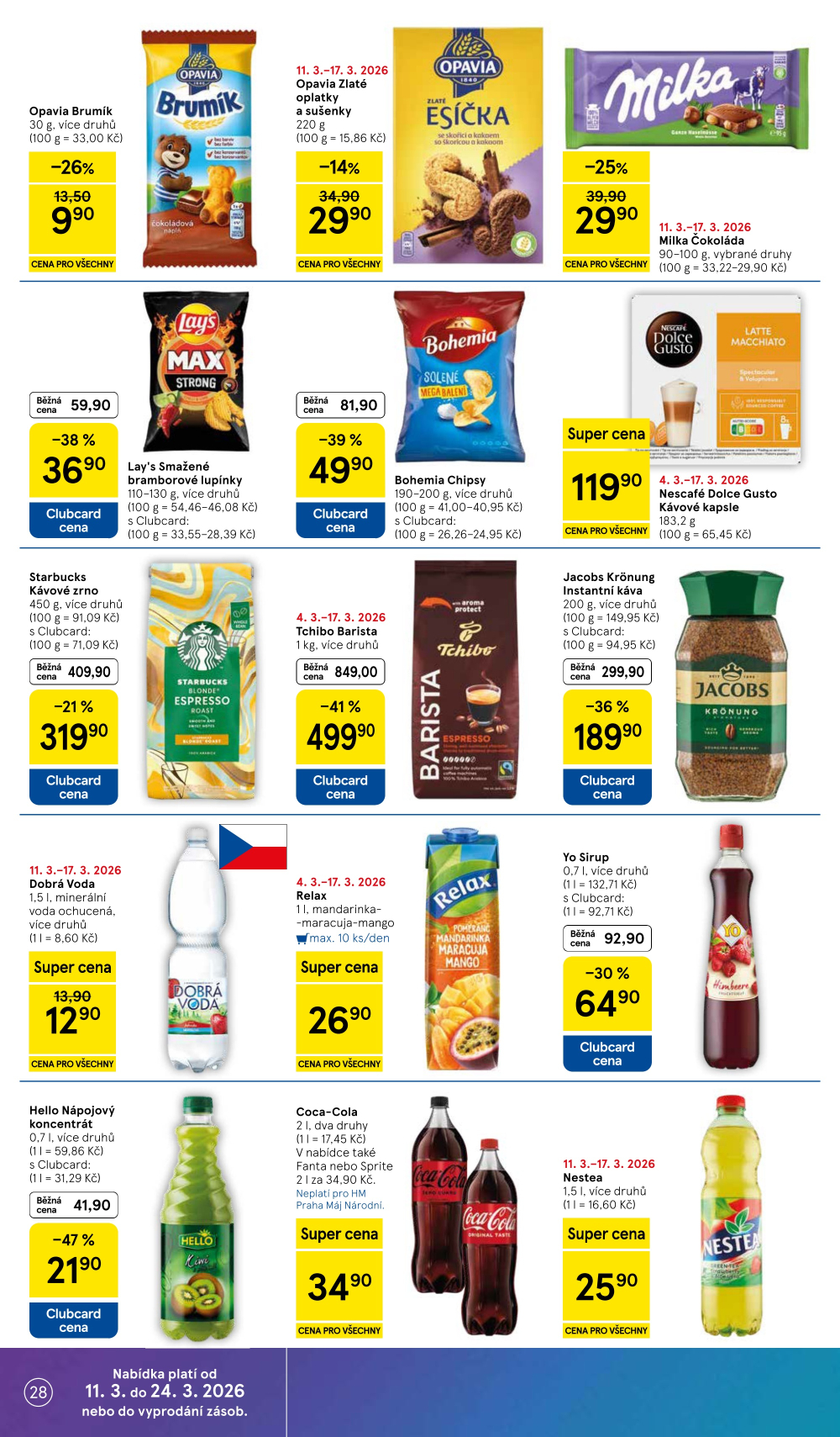 Leták Tesco hypermarket leták - strana 28