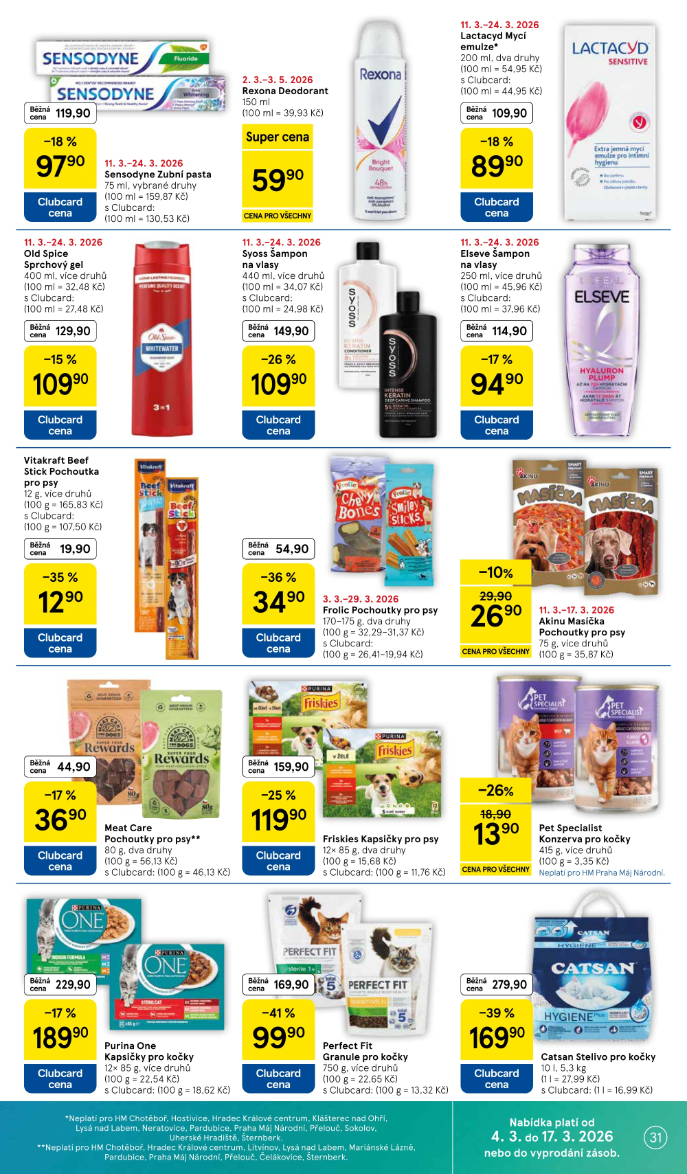 Leták Tesco hypermarket leták - strana 31