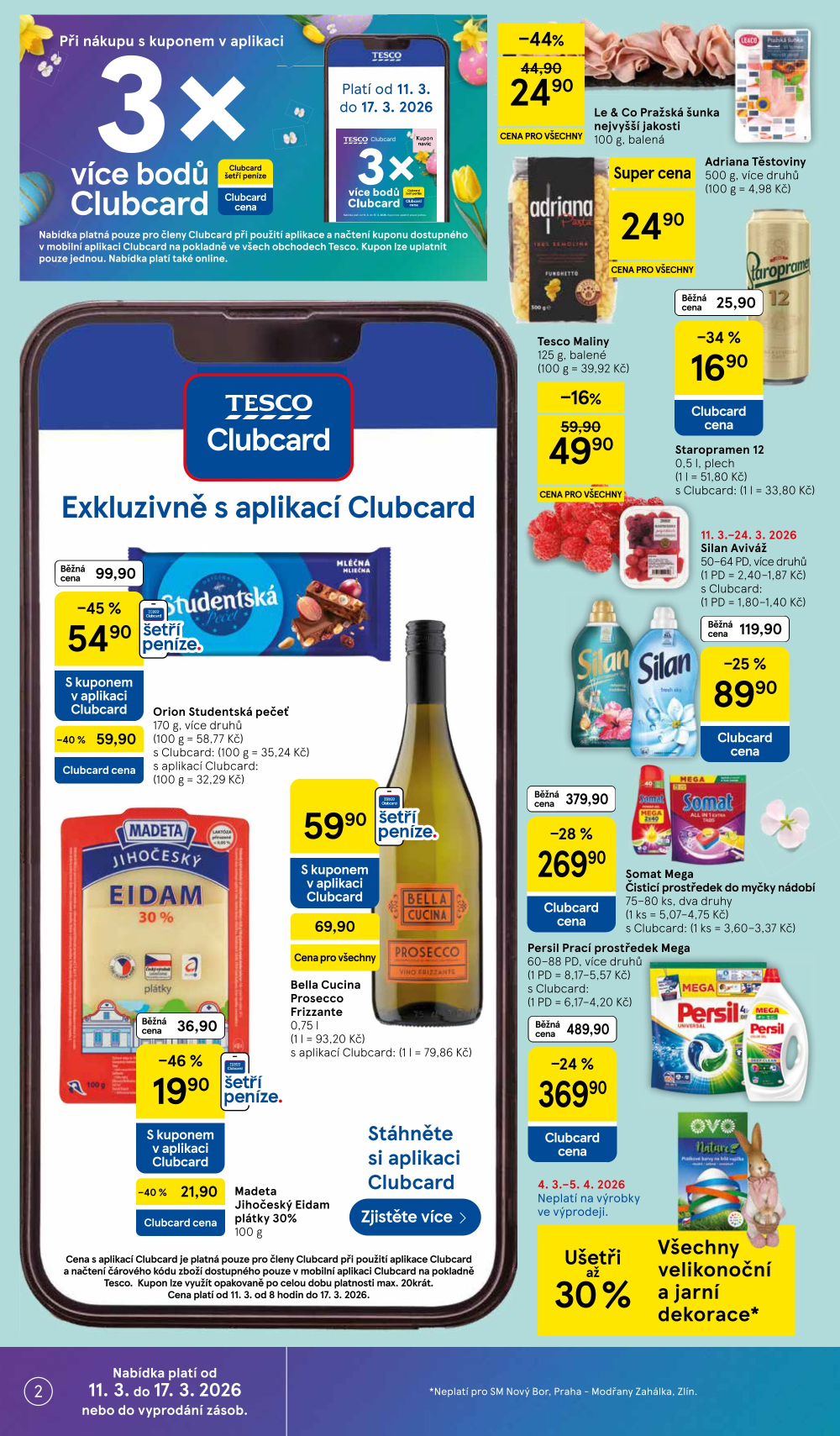 Leták Tesco supermarket leták - strana 2