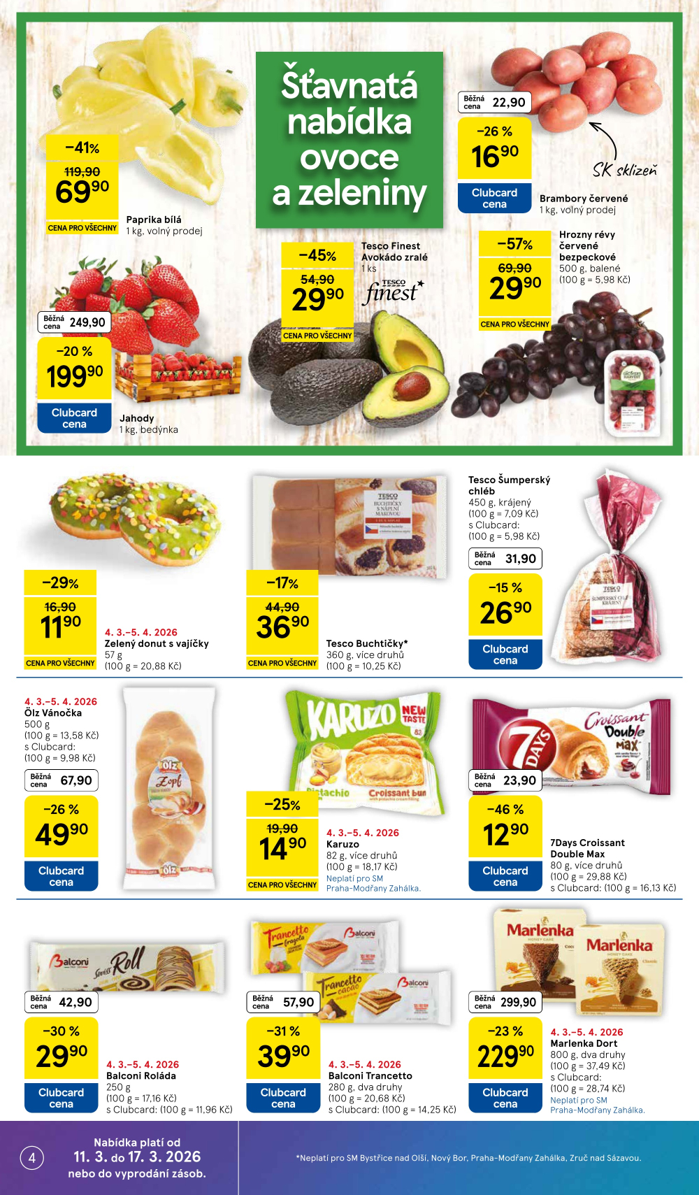 Leták Tesco supermarket leták - strana 4