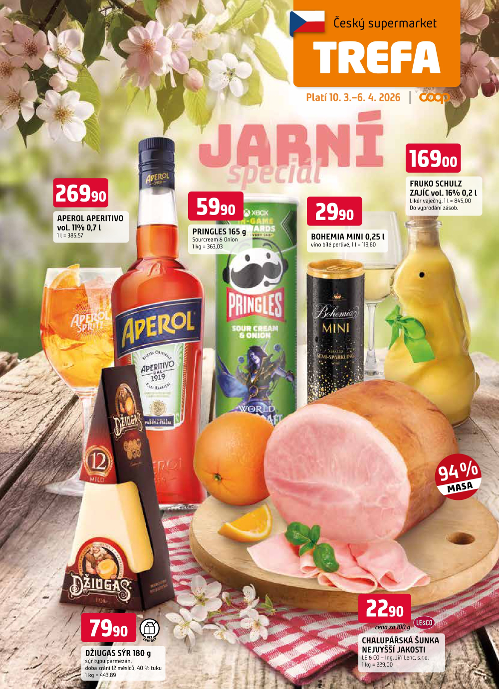 Leták TREFA leták - Jarní speciál - strana 1