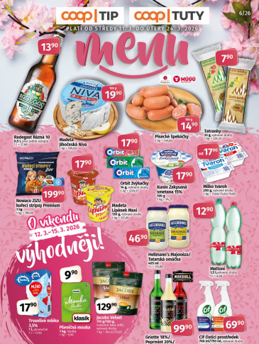 COOP leták - TIP a TUTY Menu