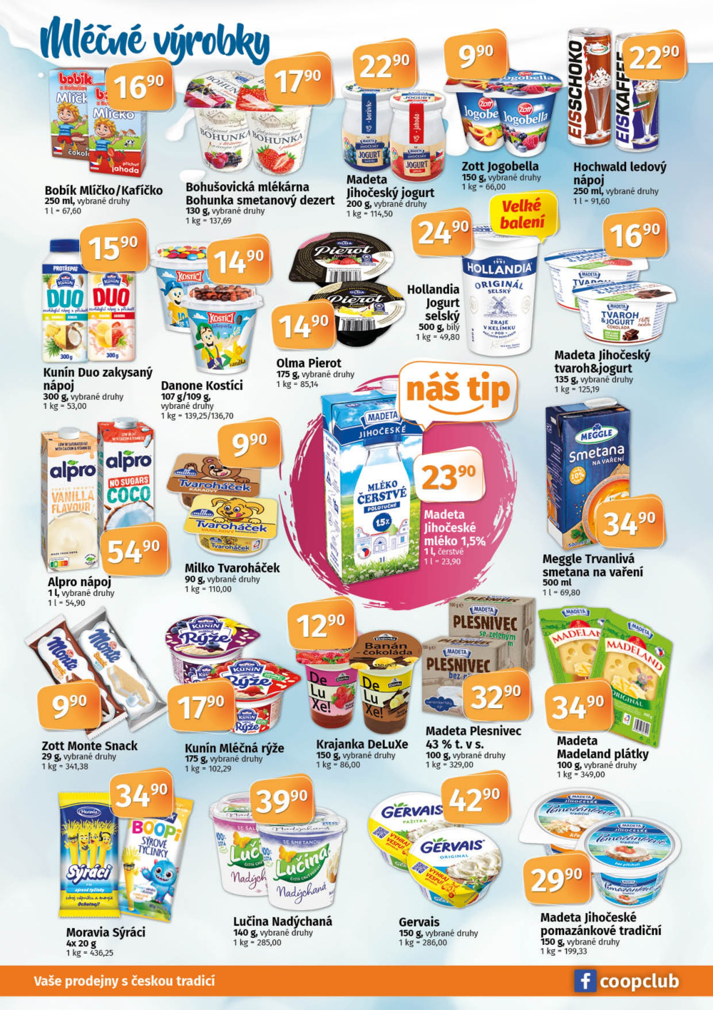 Leták COOP leták - TIP a TUTY Menu - strana 4