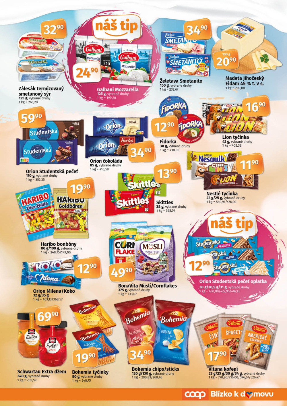 Leták COOP leták - TIP a TUTY Menu - strana 5