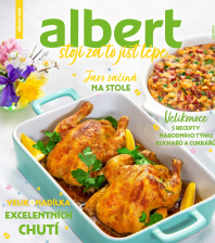 Akční leták Albert magazín