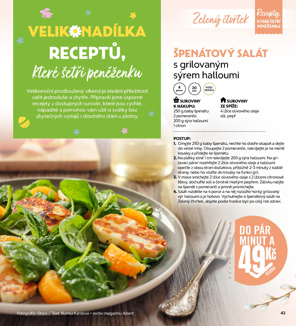 Leták Albert magazín - strana 43